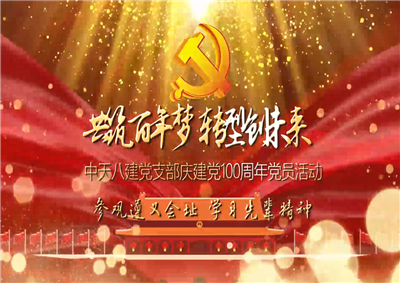 尊龙时凯八建党支部庆党建100周年党员活动